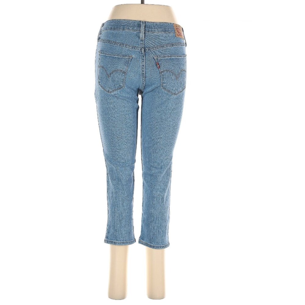 Levi's Light Wash Crop Jean Capri Size 28